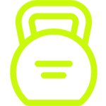 Functional training fitness icon